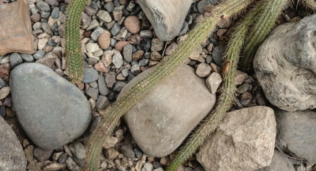 Natursteingarten mit Lavendel, Kies und mediterranem Trockenmauerflair